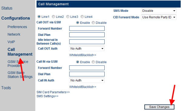 call management