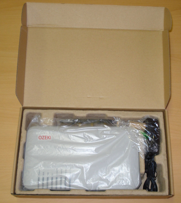 opened box