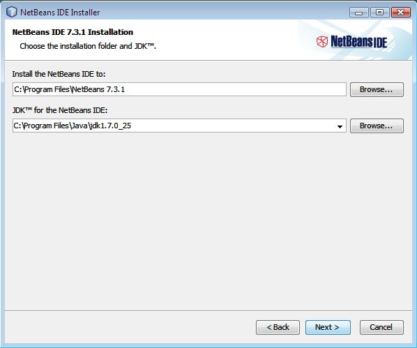 installation of netbeans