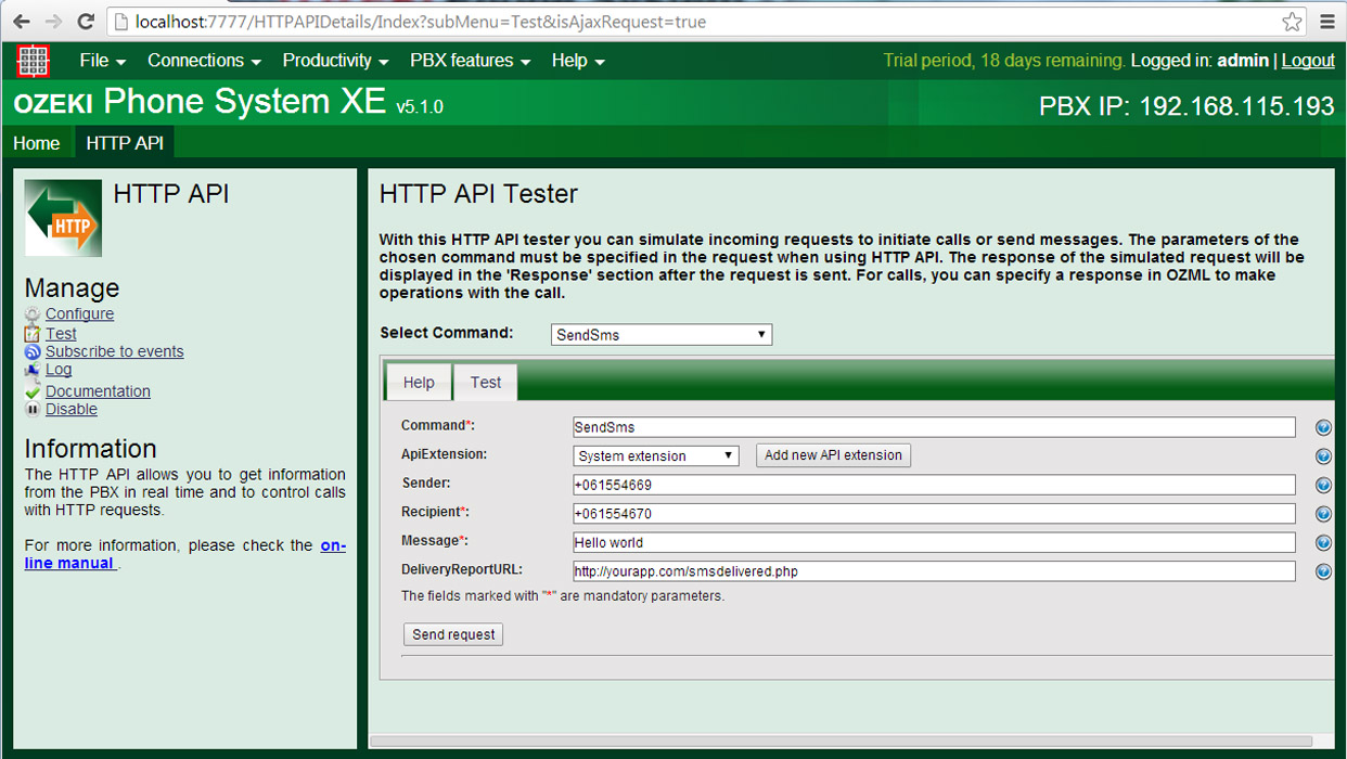 htpp api tester