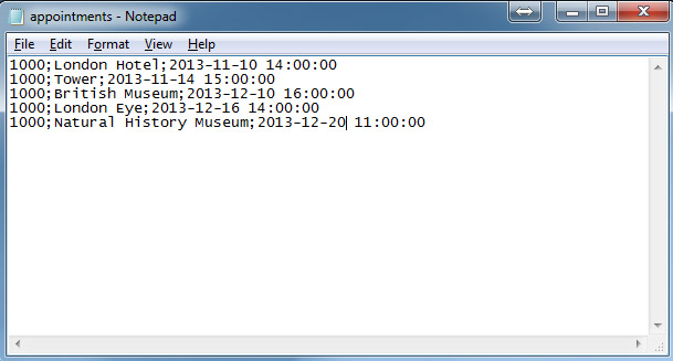 appointments.txt file