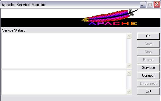 apache home screen