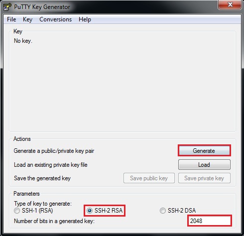 putty key generator
